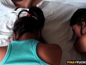 Two Asian Nymphos Get Cum On Their Face