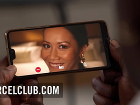 Sexy threesome on webcam with Mailyne