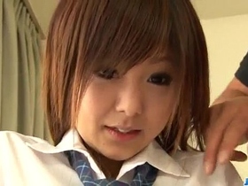 Amazing porn play with young doll Miku Airi