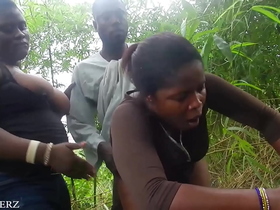 LOCAL MAN HAVING SEX IN THE BUSH WITH TWO SIN BBW HARDCORE STYLES