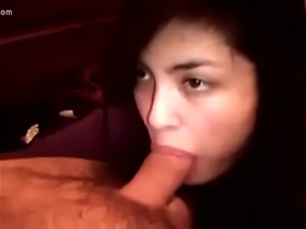 Asian Deepthroat Blowjob Cumshot