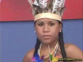 Cute midget gets dick