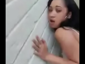 Last summer I made my step sister cream her panties